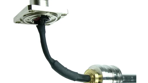 Product image of a solder free cylinder connector cable