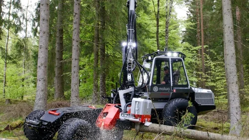Malwa 560C combi machine - harvester and forwarder
